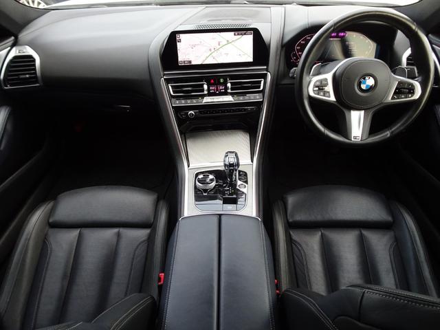 8シリーズ M850i xDrive グランクーペ 4WD 禁煙車 ガラスサンルーフ B&Wダイヤモンドサラウンド 3Dデザインエアロ 3Dデザインマフラー H&Rダウンサス ナビ ETC アラウンドビュー 本革シート シートヒーター&ベンチレーション(11枚目)