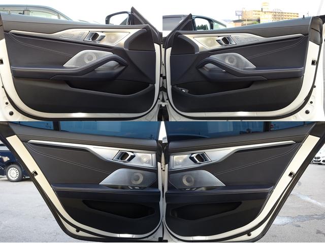 8シリーズ M850i xDrive グランクーペ 4WD 禁煙車 ガラスサンルーフ B&Wダイヤモンドサラウンド 3Dデザインエアロ 3Dデザインマフラー H&Rダウンサス ナビ ETC アラウンドビュー 本革シート シートヒーター&ベンチレーション(55枚目)
