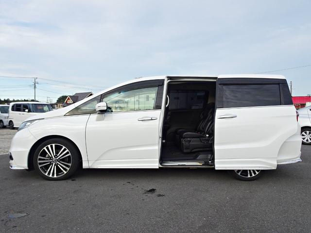 オデッセイ アブソルート・EX 車検整備2年付 禁煙 ナビ フルセグ F&Bカメラ BT音楽 HDMI スマキー ETC Aライト クルコン ステリモ 電動シート 本革 シートヒータ 両側電動 後席モニタ 衝突軽減 BSM LED(58枚目)