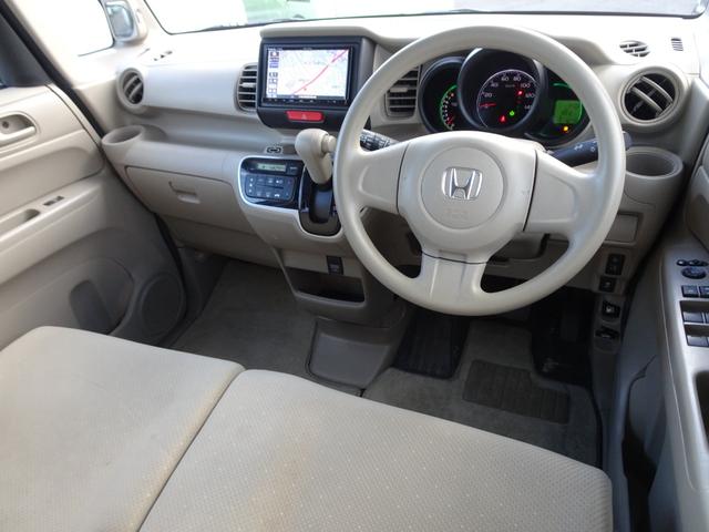 Ｎ－ＢＯＸ Ｇ　車検整備２年付き　禁煙車　メモリーナビ　音楽録音　フルセグ　ＢＴ音楽　スマートキー　両側スライドドア　オートエアコン　ベンチシート　シートリフター　タイミングチェーン（11枚目）