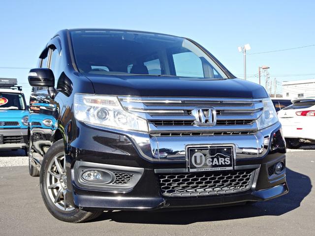 ステップワゴンスパーダ Ｓ　車検整備２年付　後期モデル　ＳＤナビ　ＤＶＤ再生　音楽録音　フルセグ　Ｂカメラ　ＢＴ音楽　キーレス　ＥＴＣ　Ａライト　ステアリモコン　左電動ドア　パドルシフト　ＨＩＤ　フォグ　社外１６ＡＷ　Ｔチェーン（51枚目）