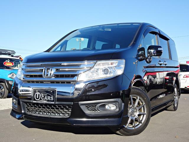 ステップワゴンスパーダ Ｓ　車検整備２年付　後期モデル　ＳＤナビ　ＤＶＤ再生　音楽録音　フルセグ　Ｂカメラ　ＢＴ音楽　キーレス　ＥＴＣ　Ａライト　ステアリモコン　左電動ドア　パドルシフト　ＨＩＤ　フォグ　社外１６ＡＷ　Ｔチェーン（60枚目）