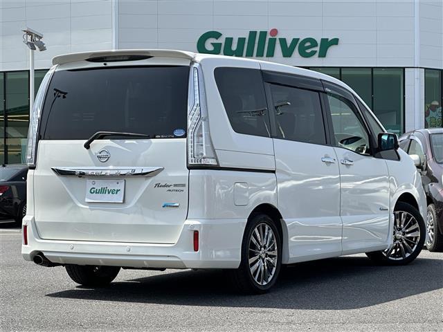 セレナ ライダーパフォーマンススペックＳ－ＨＶ　Ａセーフティ　エマージェンシーブレーキ　純正９インチナビ　ＤＶＤ／ＤＴＶ／Ｂｌｕｅｔｏｏｔｈ　アラウンドビューモニター　両側パワースライドドア　クルーズコントロール　ガラスルーフ　コーナーセンサー　ＥＴＣ　ＬＥＤ（31枚目）