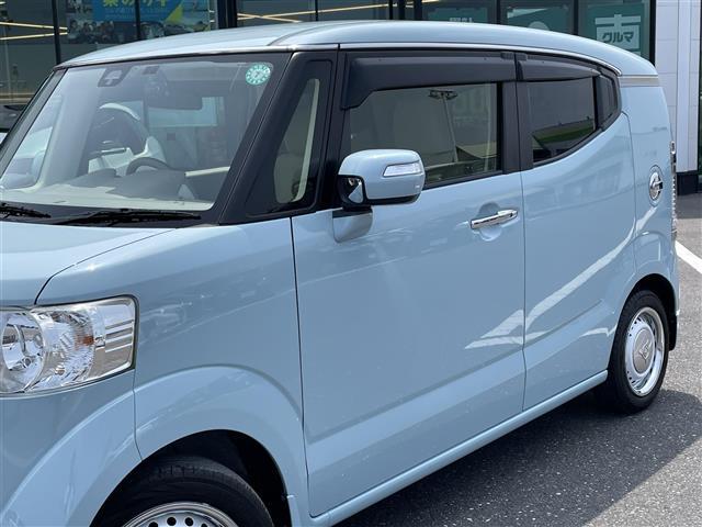 Ｎ－ＢＯＸスラッシュ Ｇ・Ａパッケージ　ＣＴＢＡ☆純正ナビ☆ＣＤ／ＤＶＤ／ＤＴＶ／Ｂｌｕｅｔｏｏｔｈ☆バックカメラ☆ＨＩＤオートライト☆ステアリングスイッチ☆ＥＴＣ☆スマートキー☆スペアキー　☆プッシュスタート　☆純正フロアマット（36枚目）