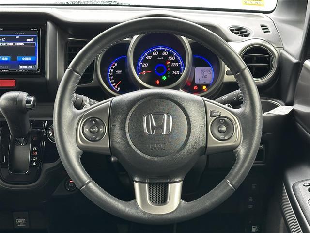 Ｎ－ＢＯＸスラッシュ Ｇ・ターボＡパッケージ　ＣＴＢＡ☆社外ＳＤナビ☆ＣＤ／ＤＶＤ／ＤＴＶ／Ｂｌｕｅｔｏｏｔｈ☆バックカメラ☆クルーズコントロール☆ＨＩＤオートライト☆ＥＴＣ☆スマートキー☆プッシュスタート　電動格納ミラー　フロアマット（10枚目）