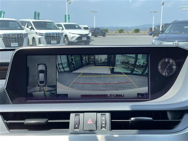 ＥＳ ＥＳ３００ｈ　バージョンＬ　サンルーフ　純正ナビ　パノラミックビューモニター　デジタルミラー　レーダークルーズコントロール　クリアランスソナー　ＢＳＭ　ＨＵＤ　ＬＥＤオートライト　ベージュレザーシート　シートベンチレーション（4枚目）