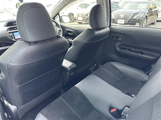 アクア Ｇ　Ｇ’ｓ　社外ナビ☆ＣＤ／ＤＶＤ／ＤＴＶ／Ｂｌｕｅｔｏｏｔｈ☆スマートキー☆プッシュスタート　☆ＬＥＤオートライト☆Ｇｓ専用アルミホイール☆Ｇｓ専用シート☆ＥＴＣ☆ドアバイザー（23枚目）