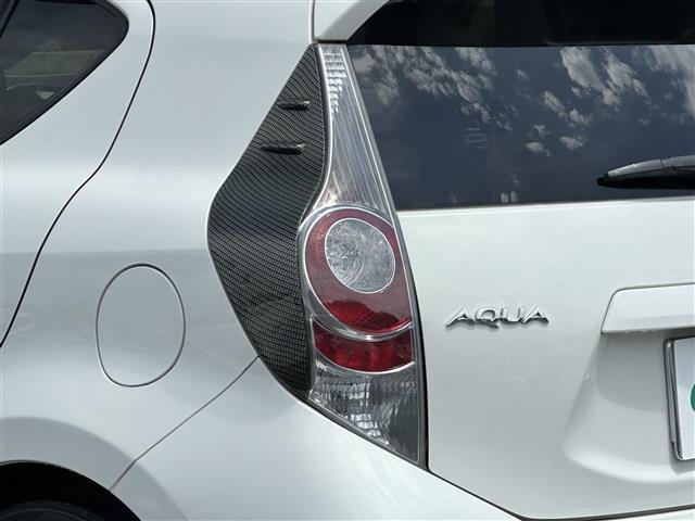 アクア Ｇ　Ｇ’ｓ　社外ナビ☆ＣＤ／ＤＶＤ／ＤＴＶ／Ｂｌｕｅｔｏｏｔｈ☆スマートキー☆プッシュスタート　☆ＬＥＤオートライト☆Ｇｓ専用アルミホイール☆Ｇｓ専用シート☆ＥＴＣ☆ドアバイザー（35枚目）