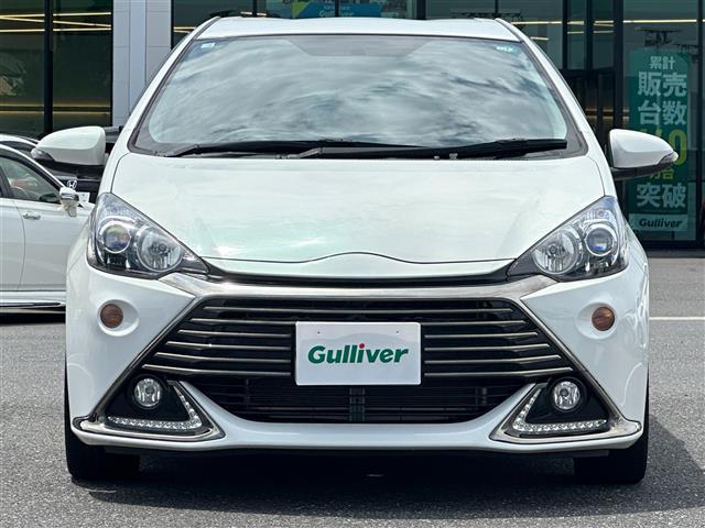 アクア Ｇ　Ｇ’ｓ　社外ナビ☆ＣＤ／ＤＶＤ／ＤＴＶ／Ｂｌｕｅｔｏｏｔｈ☆スマートキー☆プッシュスタート　☆ＬＥＤオートライト☆Ｇｓ専用アルミホイール☆Ｇｓ専用シート☆ＥＴＣ☆ドアバイザー（37枚目）