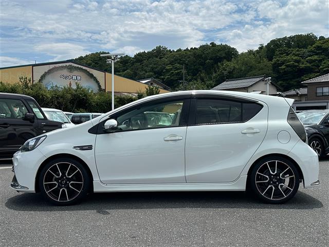 アクア Ｇ　Ｇ’ｓ　社外ナビ☆ＣＤ／ＤＶＤ／ＤＴＶ／Ｂｌｕｅｔｏｏｔｈ☆スマートキー☆プッシュスタート　☆ＬＥＤオートライト☆Ｇｓ専用アルミホイール☆Ｇｓ専用シート☆ＥＴＣ☆ドアバイザー（39枚目）