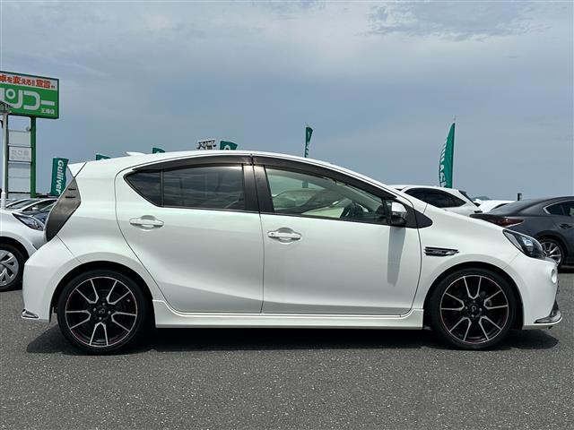 アクア Ｇ　Ｇ’ｓ　社外ナビ☆ＣＤ／ＤＶＤ／ＤＴＶ／Ｂｌｕｅｔｏｏｔｈ☆スマートキー☆プッシュスタート　☆ＬＥＤオートライト☆Ｇｓ専用アルミホイール☆Ｇｓ専用シート☆ＥＴＣ☆ドアバイザー（40枚目）