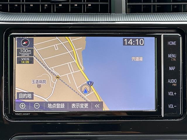 アクア Ｓスタイルブラック　トヨタセーフティセンス　純正ナビ　ＣＤ／ＤＶＤ／ＤＴＶ／Ｂｌｕｅｔｏｏｔｈ　バックカメラ　ＬＥＤオートライト　ビルトインＥＴＣ　ステアリングスイッチ　スマートキー　プッシュスタート　純正フロアマット（3枚目）