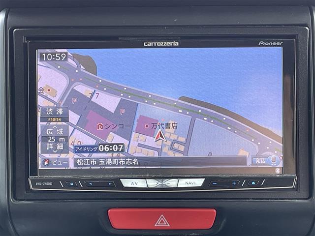 Ｎ－ＢＯＸ Ｇ　ワンオーナー　社外メモリナビ　ＡＭ　ＦＭ　ＣＤ　ＤＶＤ　Ｂｌｕｅｔｏｏｔｈ　フルセグＴＶ　オートエアコン　横滑り防止装置　ヘッドライトレベライザー　電動格納式ミラー　取扱説明書　保証書（2枚目）