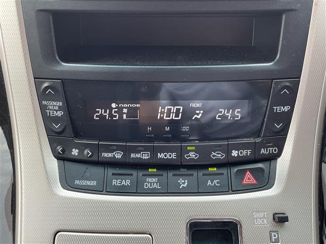 アルファード ２４０Ｓ　タイプゴールド　取扱説明書／社外ＨＤＤナビ／ワンセグＴＶ／ＣＤ再生／ＨＤＤミュージックサーバー／ＡＭ／ＦＭ／両側パワースライドドア／サンルーフ／フリップダウンモニター／２列目キャプテンシート／ハーフレザーシート（10枚目）