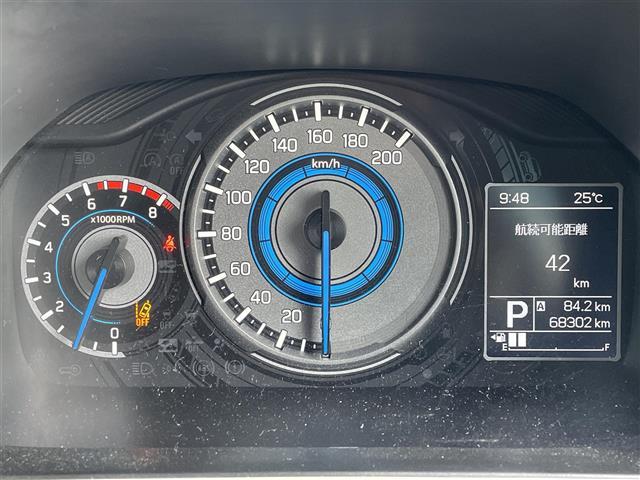 クロスビー ハイブリッドＭＸ　社外ナビ（ＣＮ－ＲＥ０４ＷＤ）ＡＭ／ＦＭ／ＣＤ／ＤＶＤ／Ｂｌｕｅｔｏｏｔｈ／フルセグテレビ／バックカメラ／ＥＴＣ／パドルシフト／電動格納ミラー／シートヒーター（Ｄ席＋Ｎ席）／純正マット／横滑り防止（9枚目）