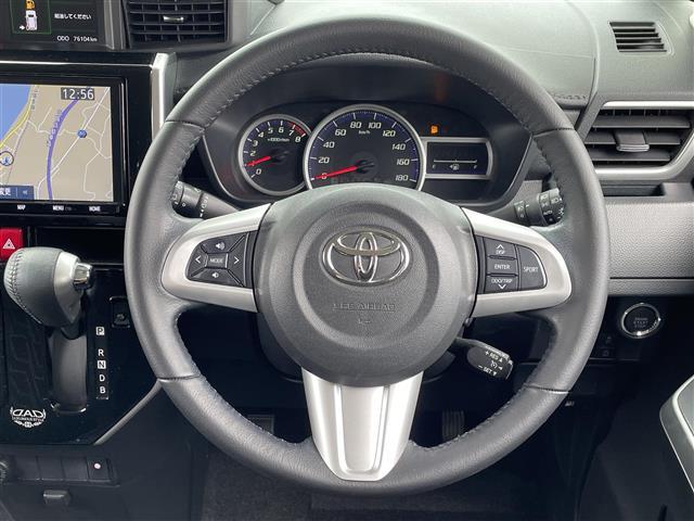 ルーミー カスタムＧ－Ｔ　純正９インチナビ（ＡＭ／ＦＭ／ＣＤ／Ｂｌｕｅｔｏｏｔｈ）／フルセグテレビ／両側パワースライドドア／オートマチックハイビーム／クルーズコントロール／コーナーセンサー／ビルドインＥＴＣ／横滑り防止（10枚目）