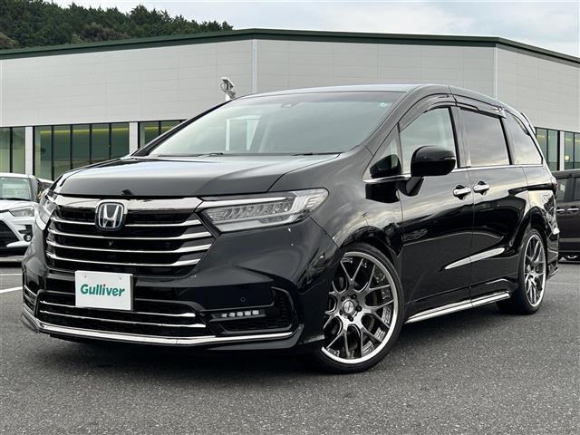 オデッセイハイブリッド ｅ：ＨＥＶアブソルート・ＥＸ　１オーナー／純正１０型ナビ／全周囲カメラ／ＴＥＩＮ車高調／マーベリック２０インチＡＷ／フリップダウン／デジタルインナーミラー／両側パワースライドドア／シーケンシャルランプ／ハンズフリーパワーゲート（34枚目）