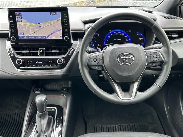 カローラスポーツ ハイブリッドＧ　Ｚ　純正ディスプレイオーディオ（ナビ有）（ＡＭ／ＦＭ／ＵＳＢ／ＢＴ／Ｍｉｒａ　Ｃａｓｔ）／フルセグテレビ／バックカメラ／ビルトインＥＴＣ／ドライブレコーダー前後／前席シートヒーター／衝突軽減ブレーキ（2枚目）