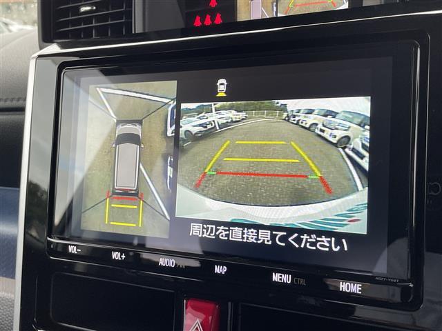 ルーミー カスタムＧ　純正ナビ（ＡＭ／ＦＭ／Ｂｌｕｅｔｏｏｔｈ／ＣＤ／ＤＶＤ）／フルセグテレビ／全方位カメラ／両側パワースライドドア／クルーズコントロール／コーナーセンサー／純正アルミホイール／オートマチックハビーム（5枚目）