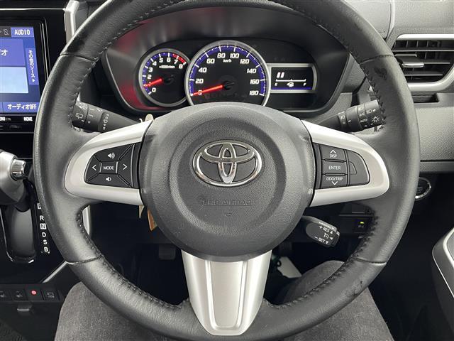 ルーミー カスタムＧ　純正ナビ（ＡＭ／ＦＭ／Ｂｌｕｅｔｏｏｔｈ／ＣＤ／ＤＶＤ）／フルセグテレビ／全方位カメラ／両側パワースライドドア／クルーズコントロール／コーナーセンサー／純正アルミホイール／オートマチックハビーム（11枚目）