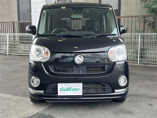 ムーヴキャンバス Ｇブラックインテリアリミテッド　ＳＡＩＩＩ　純正ナビ　両側パワースライドドア　全方位カメラ　禁煙　Ｂｌｕｅｔｏｏｔｈ接続　ドラレコ　オートマチックハイビーム　衝突被害軽減システム　アイドリングストップ　スマートキー　フルセグＴＶ（3枚目）