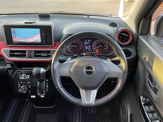 キャスト スポーツＳＡＩＩ　社外ナビ（ＣＮ－ＲＳ０２ＷＤ）／ＡＭ／ＦＭ／ＳＤ／ｉＰｏｄ／ＵＳＢ／ＣＤ／ＤＶＤ／Ｂｌｕｅｔｏｏｔｈ／フルセグＴＶ／バックカメラ／ＥＴＣ／革ステアリング／シートヒーター（Ｄ席）／アイドリングストップ（2枚目）
