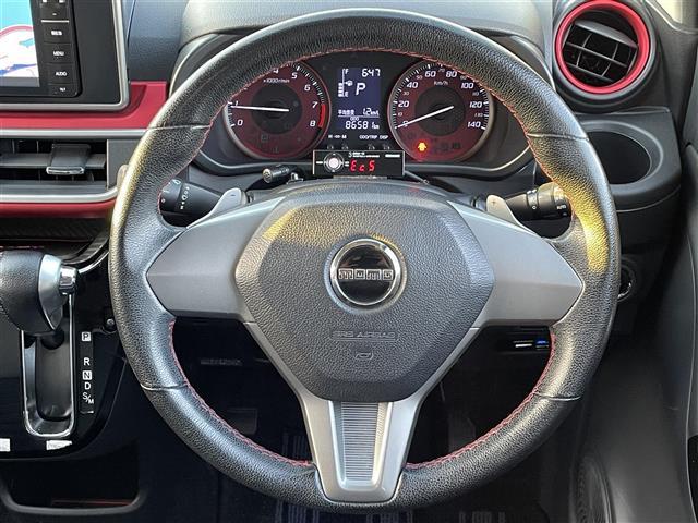 キャスト スポーツＳＡＩＩ　社外ナビ（ＣＮ－ＲＳ０２ＷＤ）／ＡＭ／ＦＭ／ＳＤ／ｉＰｏｄ／ＵＳＢ／ＣＤ／ＤＶＤ／Ｂｌｕｅｔｏｏｔｈ／フルセグＴＶ／バックカメラ／ＥＴＣ／革ステアリング／シートヒーター（Ｄ席）／アイドリングストップ（10枚目）
