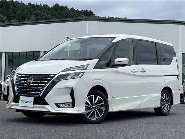 セレナ ｅ－パワー　ハイウェイスターＶ　取扱い説明書／純正ナビ／Ｂｌｕｅｔｏｏｔｈ／フルセグテレビ／ＡＭ／ＦＭ／ＵＳＢ／ＣＤ／ＤＶＤ／フリップダウンモニター／全周囲カメラ／クルーズコントロール／ＷＡＣ／両側パワースライドドア／横滑り防止（38枚目）