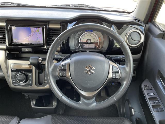 ハスラー JスタイルIIターボ 社外SDナビ/フルセグテレビ/バックカメラ/衝突軽減ブレーキ/レーンキープアシスト/クルーズコントロール/パドルシフト/プッシュスタート/前席シートヒーター/HID/オートライト/ETC/純正AW(16枚目)