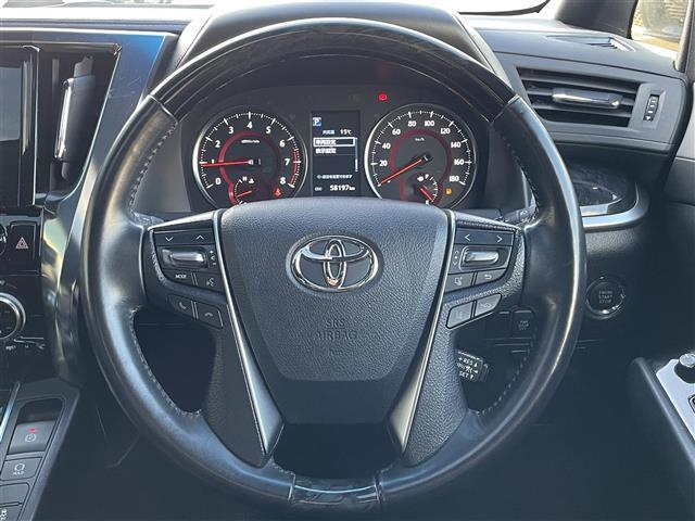 アルファード 2.5S タイプゴールド 純正ナビ・フルセグテレビ・バックカメラ・フリップダウン・両側パワースライドドア・パワーバックドア・プリクラッシュ・レーダークルーズ・ブラインドスポットモニター・デジタルインナーミラー・ETC・純正AW(13枚目)