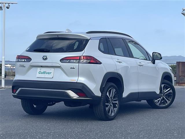 カローラクロス ハイブリッド　Ｚ　純正９インチナビ・フルセグテレビ・全周囲カメラ・衝突軽減ブレーキ・レーダークルーズコントロール・レーンキープアシススト・パワーシート・前席シートヒーター・ステアリングヒーター・前後ドラレコ・純正ＡＷ（33枚目）