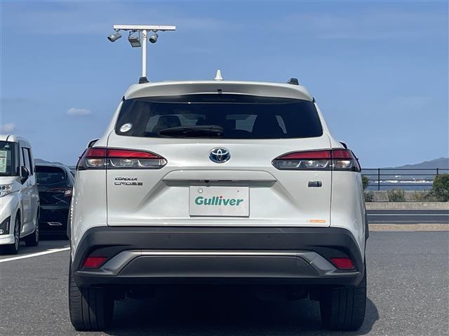 カローラクロス ハイブリッド　Ｚ　純正９インチナビ・フルセグテレビ・全周囲カメラ・衝突軽減ブレーキ・レーダークルーズコントロール・レーンキープアシススト・パワーシート・前席シートヒーター・ステアリングヒーター・前後ドラレコ・純正ＡＷ（37枚目）