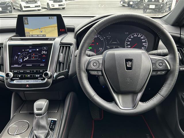 クラウンハイブリッド ＲＳ　リミテッド　サンルーフ・純正ナビ・フルセグテレビ・全周囲カメラ・プリクラッシュ・レーダークルーズ・ブラインドスポット・前席シートヒーター・リアクロストラフィック・前後ドラレコ・ビルトインＥＴＣ・純正１８ＡＷ（19枚目）