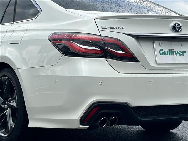 クラウンハイブリッド ＲＳ　リミテッド　サンルーフ・純正ナビ・フルセグテレビ・全周囲カメラ・プリクラッシュ・レーダークルーズ・ブラインドスポット・前席シートヒーター・リアクロストラフィック・前後ドラレコ・ビルトインＥＴＣ・純正１８ＡＷ（33枚目）