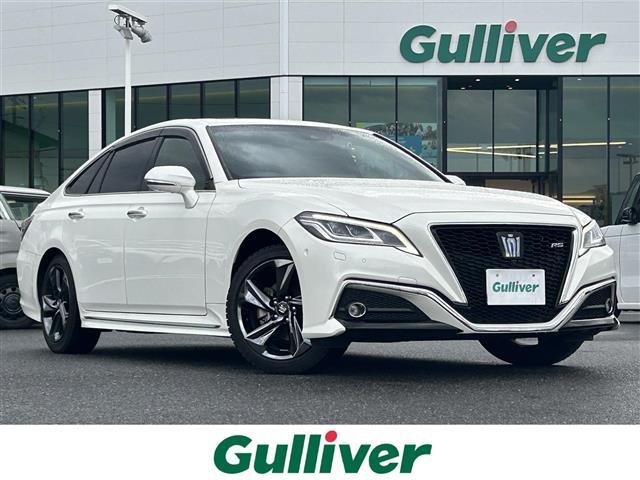 クラウンハイブリッド ＲＳ　リミテッド　サンルーフ・純正ナビ・フルセグテレビ・全周囲カメラ・プリクラッシュ・レーダークルーズ・ブラインドスポット・前席シートヒーター・リアクロストラフィック・前後ドラレコ・ビルトインＥＴＣ・純正１８ＡＷ（39枚目）