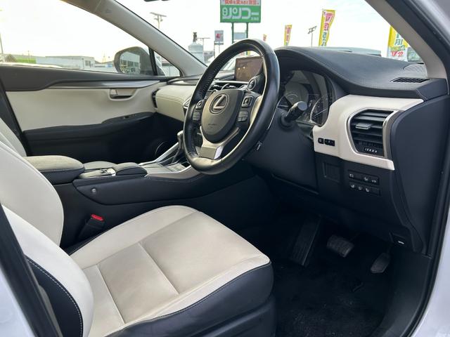 NX NX300h Iパッケージ 純正メーカーナビ・パノラミックビューモニター・レクサスセーフティシステム・プリクラッシュセーフティ・レーダークルーズコントロール・レーントレーシングアシスト・オートマチックハイビーム・スペアキー(14枚目)