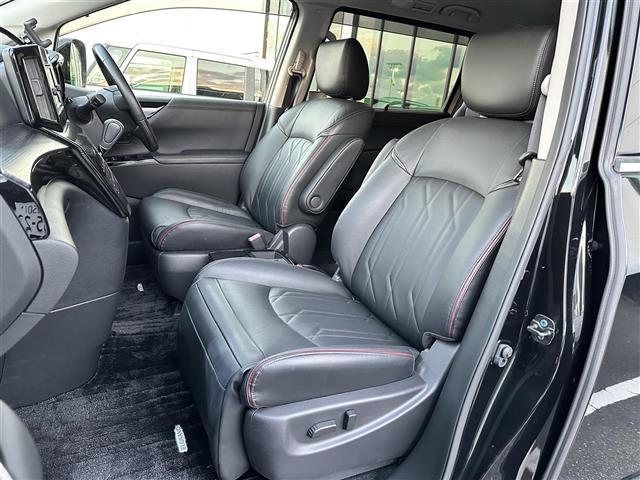 エルグランド ２５０ハイウェイスタープレミアムアーバンクロム　ワンオーナー・純正ナビ・フルセグＴＶ・純正ＡＷ・両側Ｐスラ・パワーバックドア・エマージェンシーブレーキ・ブラインドスポットモニター・純正フロントスポイラー・全方位カメラ・パワーシート・ＬＥＤライト（24枚目）