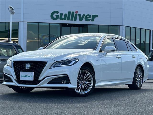 クラウンハイブリッド Ｓ　Ｃパッケージ　純正ＳＤナビ・フルセグテレビ・バックカメラ・プリクラッシュセーフティ・レーダークルーズ・レーンキープ・クリアランスソナー・ブラインドスポット・パーキングサポート・ヘッドアップディスプレイ・純正１８ＡＷ（29枚目）