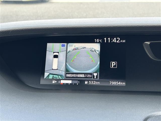 セレナ Ｘ　ワンオーナー・純正ＳＤナビ・フルセグＴＶ・両側パワスラ・ブラウンハーフレザーシート・全周囲カメラ・クルーズコントロール・ビルトインＥＴＣ・ロールサンシェード・前後コーナーセンサー・ＬＥＤヘッドライト（9枚目）