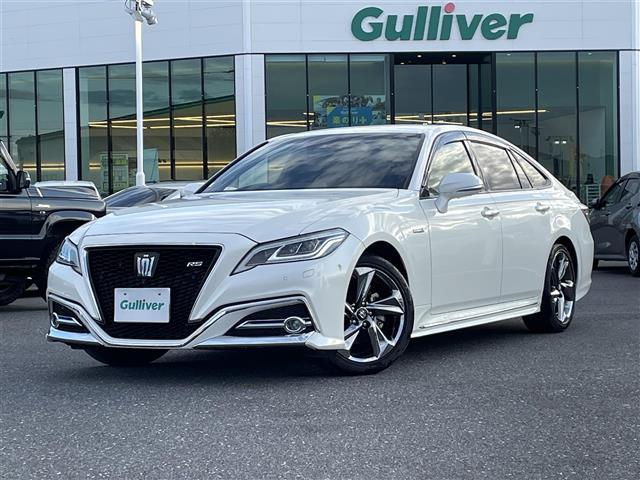 クラウンハイブリッド ＲＳアドバンス　純正ＳＤナビ（フルセグテレビ／ＡＭ／ＦＭラジオ／ＣＤ／ＤＶＤ／ＵＳＢ／Ｂｌｕｅｔｏｏｔｈ）・クルーズコントロール（追従走行あり）・アラウンドビューモニター・ブラインドスポットモニター・フォグランプ（31枚目）