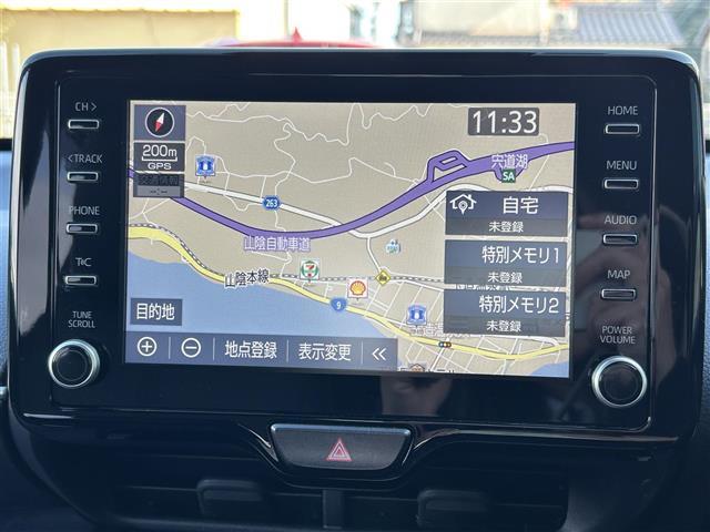 ヤリスクロス ハイブリッドＺ　純正ナビ・フルセグテレビ・バックカメラ・パワーシート・シートヒーター・ステアリングヒーター・パワーバックドア・オートマチックハイビーム・レーントレーシングアシスト・パーキングサポートブレーキ・ＥＴＣ（4枚目）