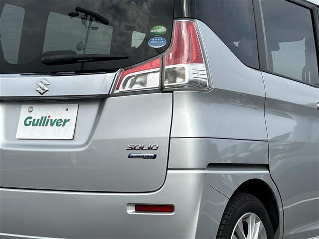 ソリオ ハイブリッドＭＸ　社外ナビ・ワンセグ・左側パワースライドドア・運転席シートヒーター・横滑り防止・アイドリングストップ・シートバックテーブル・ロールサンシェード・純正１５インチＡＷ・プッシュスタート・禁煙車・取扱説明書（36枚目）