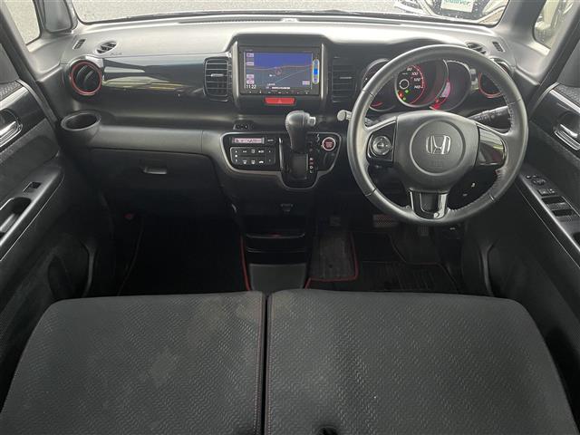 Ｎ－ＢＯＸカスタム Ｇ・Ａパッケージ　ワンオーナ・純正ナビ（ＶＸＭ－１４５ＶＳｉ）・Ｂｌｕｅｔｏｏｔｈ／ＡＭ／ＦＭ／ＣＤ／ＤＶＤ／ＵＳＢ）・ワンセグテレビ・バックカメラ・プッシュスタート・スマートキー・スペアキー・衝突軽減・横滑り防止装置（2枚目）