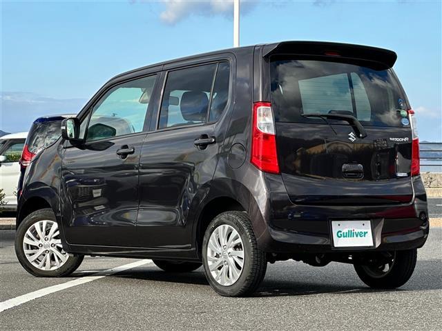 ワゴンR FXリミテッド 社外SDナビ・フルセグTV・衝突被害軽減ブレーキ・スマートキー・ウィンカーミラー・前席シートヒーター・電動格納ミラー・アイドリングストップ・プッシュスタート・保証書・取扱説明書・スペアキー(43枚目)