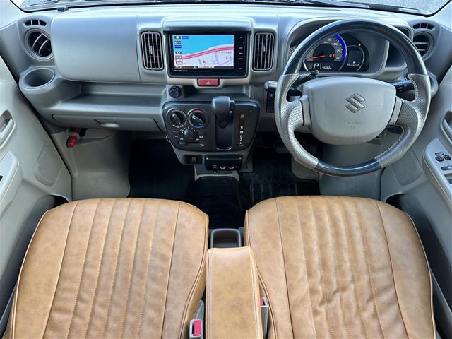 エブリイ ジョインターボ ワンオーナー・純正ナビ・フルセグ・リモコンキー・純正フロアマット・両側スライドドア・コーナーセンサー・レーンキープ・横滑り防止・衝突軽減・運転席/助手席エアバッグ・社外AW・禁煙車・取扱説明書・保証書(42枚目)