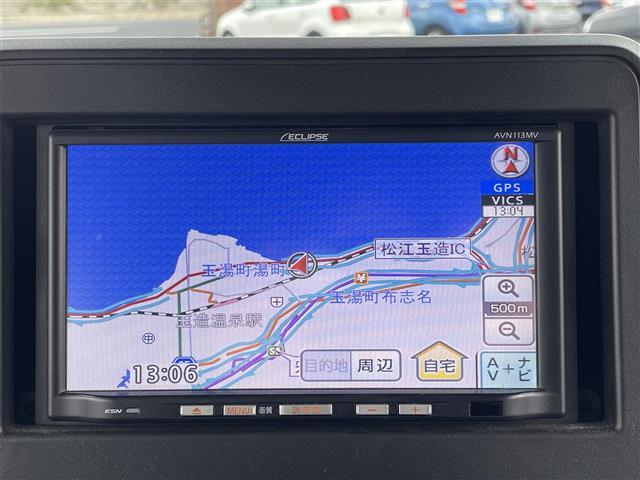 スペーシア ハイブリッドＧ　ワンオーナー・社外ナビ・ワンセグテレビ・衝突軽減システム・車線逸脱警報・横滑り防止装置・コーナーセンサー・プッシュスタート・スマートキー・スペアキー・ドアバイザー・純正フロアマット・取扱説明書・保証書（3枚目）