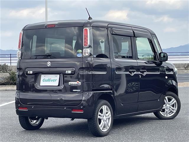 スペーシア ハイブリッドＧ　ワンオーナー・社外ナビ・ワンセグテレビ・衝突軽減システム・車線逸脱警報・横滑り防止装置・コーナーセンサー・プッシュスタート・スマートキー・スペアキー・ドアバイザー・純正フロアマット・取扱説明書・保証書（32枚目）