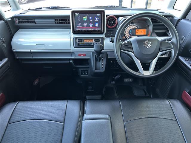 スペーシア ハイブリッドＸ　ワンオーナー・純正ナビ・フルセグ・全周囲カメラ・両側パワスラ・シートヒーター・ＬＥＤライト・ＨＵＤ・ＥＴＣ・純正フロアマット・純正１４ＡＷ・レーンキープ・衝突軽減・横滑り防止・スマートキー２本・禁煙車（2枚目）