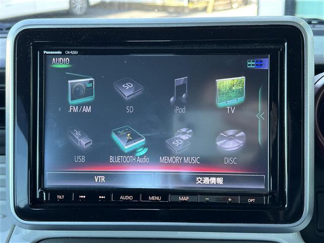 スペーシア ハイブリッドＸ　ワンオーナー・純正ナビ・フルセグ・全周囲カメラ・両側パワスラ・シートヒーター・ＬＥＤライト・ＨＵＤ・ＥＴＣ・純正フロアマット・純正１４ＡＷ・レーンキープ・衝突軽減・横滑り防止・スマートキー２本・禁煙車（4枚目）