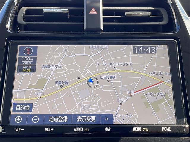 Ｓ　禁煙車　純正８インチナビ　フルセグＴＶ　ＥＴＣ　Ｂｌｕｅｔｏｏｔｈ　ＣＤ　ＤＶＤ　レーダークルーズコントロール　レーンキープアシスト　オートマチックハイビーム　ＬＥＤヘッドライト　スマートキー(4枚目)